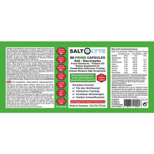 Lade das Bild in den Galerie-Viewer, Saltolyte Prime Salz- und Elektrolyte Kapseln mit Koffein