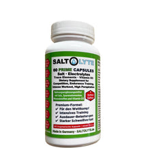Lade das Bild in den Galerie-Viewer, Saltolyte Prime Salz- und Elektrolyte Kapseln mit Koffein